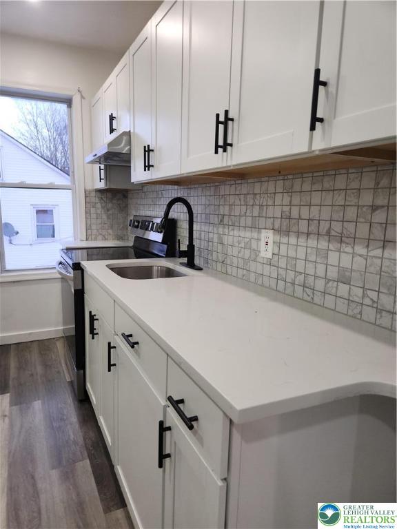 201 Ridge Avenue, Unit 2 Allentown, PA 18102 - Photo 2 of 15 a kitchen with a sink a stove and cabinets