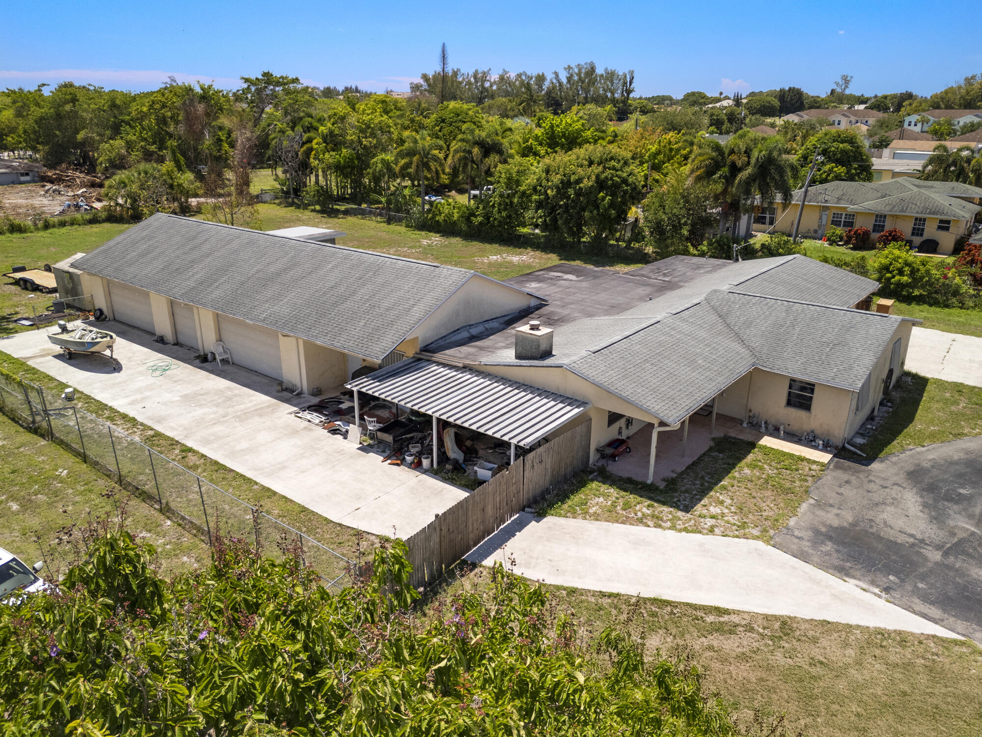 4838 Coconut Road Lake Worth, FL 33461 - Photo 1 of 42 Single Family on 1 acre