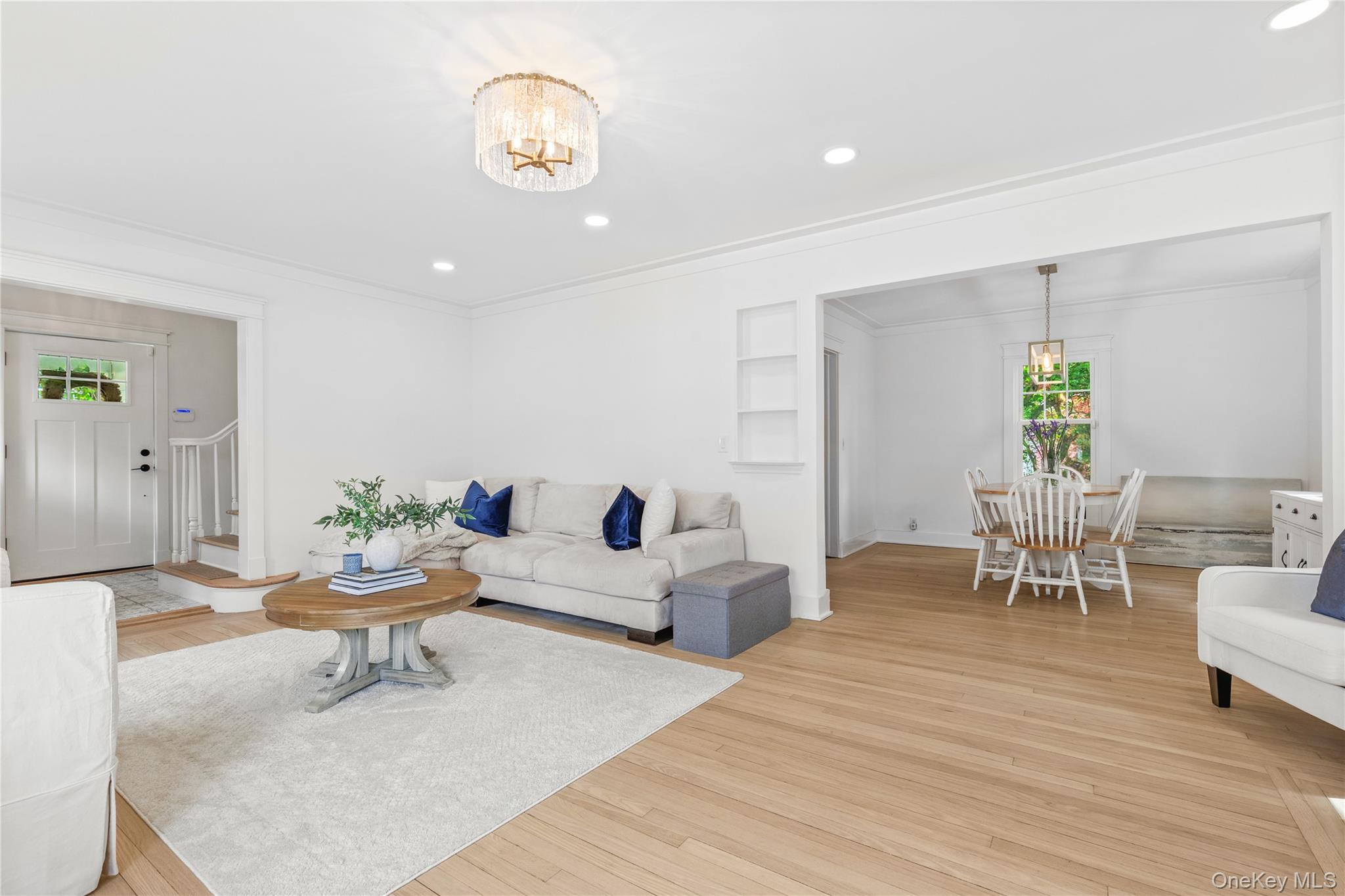 201 Clayton Road Scarsdale, NY 10583 - Photo 31 of 34 Open floor plan allows easy flow between Living Room, Dining Room and Kitchen.