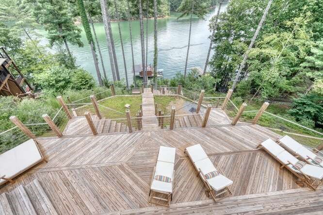514 Browns Cove Road Blue Ridge, GA 30513 - Photo 51 of 77 a view of swimming pool with a patio