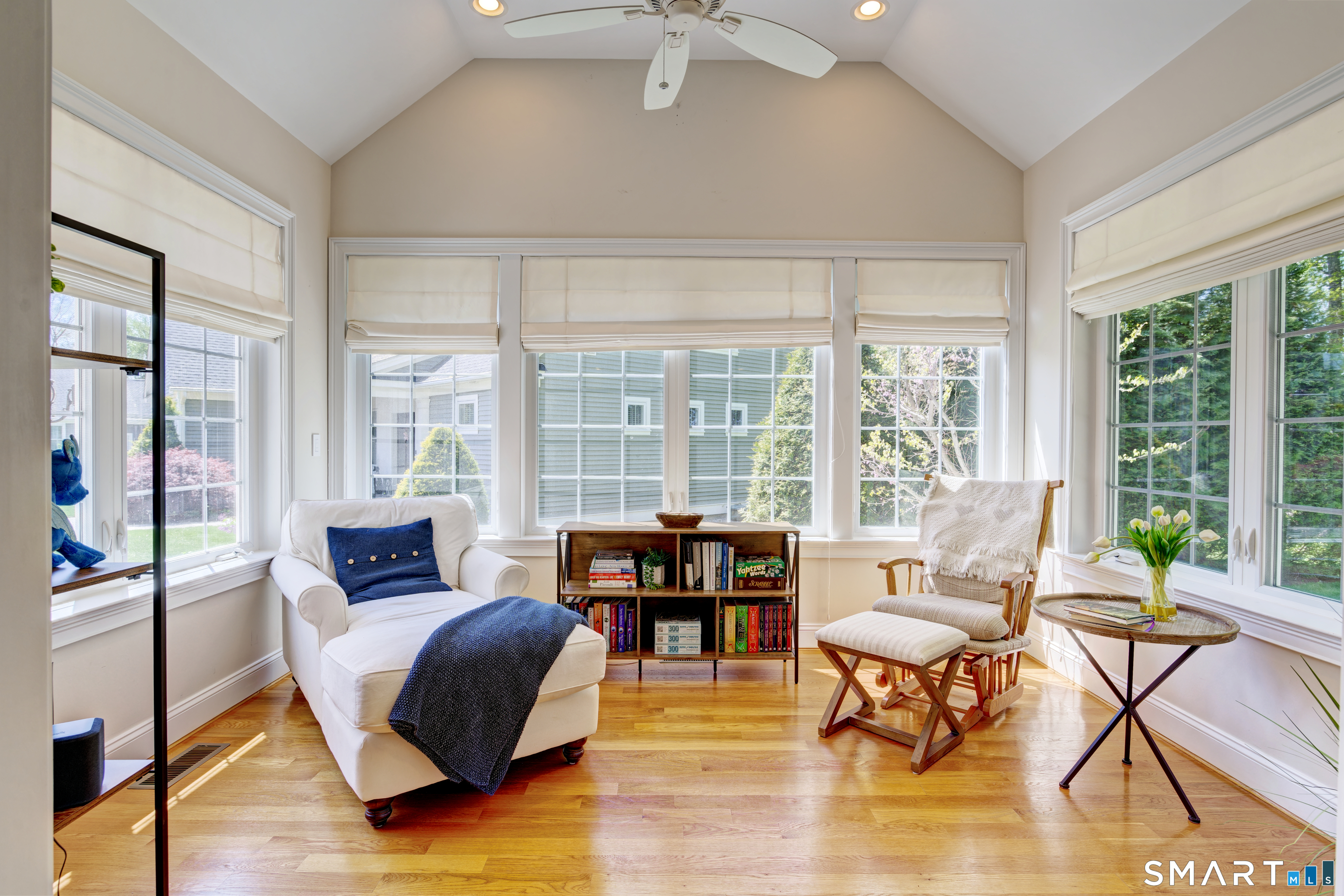 15 Tryon Farm Road Glastonbury, CT 06073 - Photo 11 of 40 A Sun-Soaked Four-Season Sunroom Offers Comfort and Natural Light