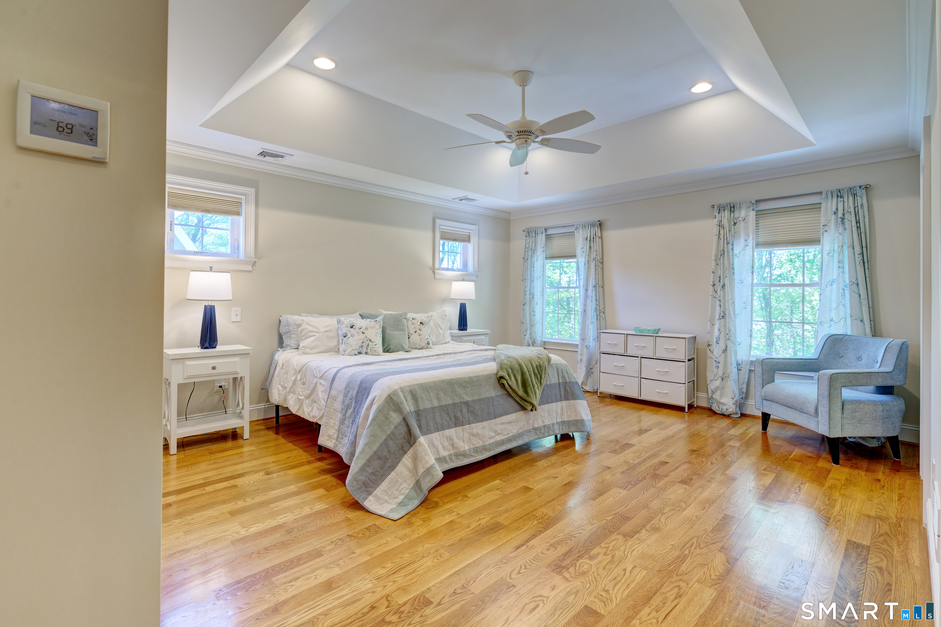 15 Tryon Farm Road Glastonbury, CT 06073 - Photo 22 of 40 Primary Suite With Hardwood Floors and Private En-Suite Bath