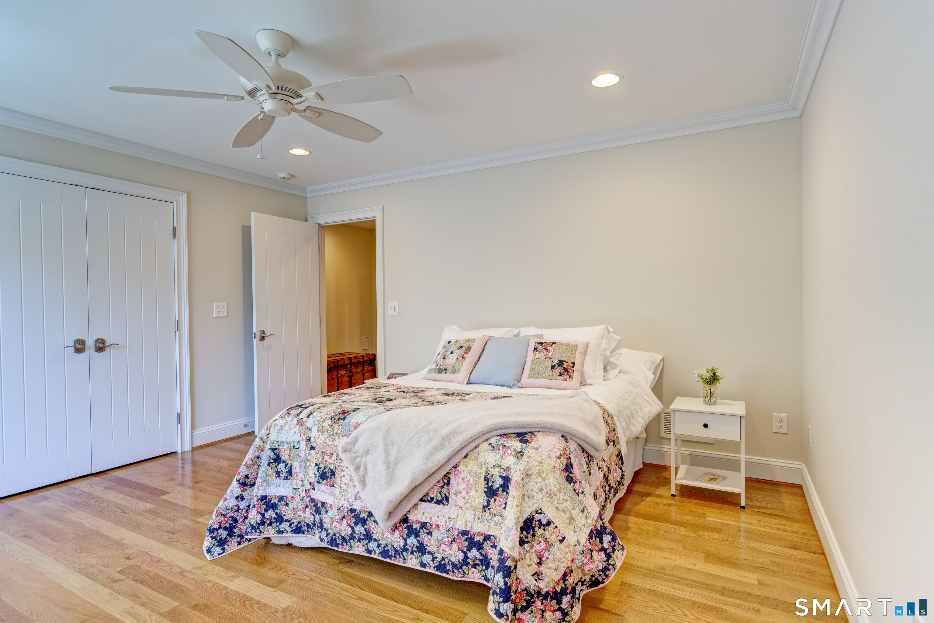 15 Tryon Farm Road Glastonbury, CT 06073 - Photo 29 of 40 Second-Floor Bedroom #2: Bright and Spacious With Hardwood Floors