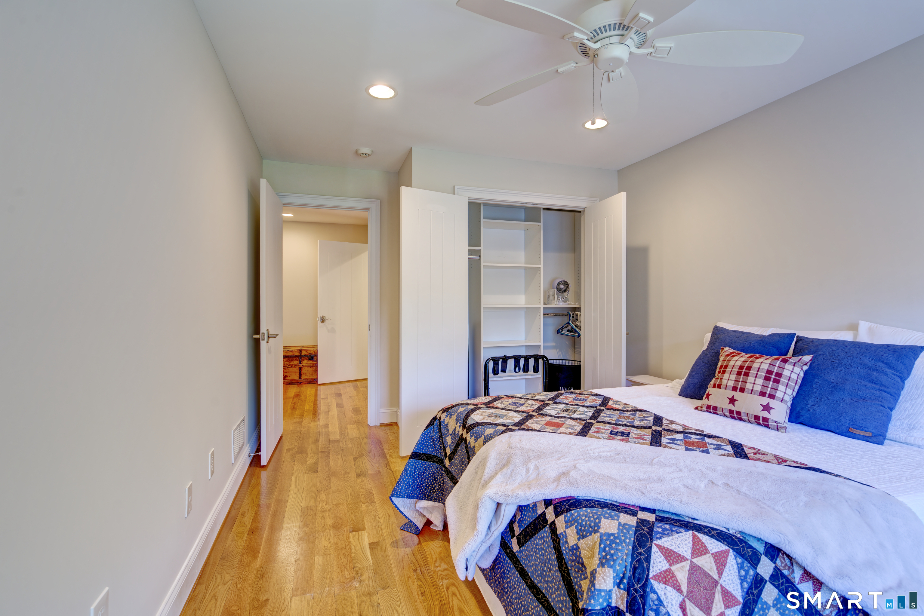 15 Tryon Farm Road Glastonbury, CT 06073 - Photo 33 of 40 Second-Floor Bedroom #3: Cozy and Versatile With Hardwood Floors