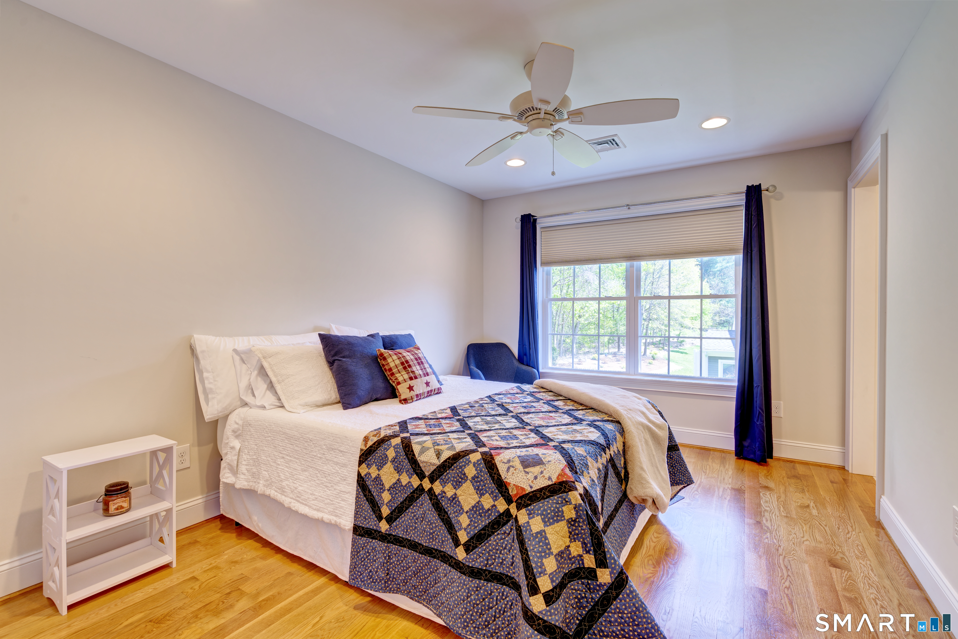 15 Tryon Farm Road Glastonbury, CT 06073 - Photo 34 of 40 Second-Floor Bedroom #3 Bright and Spacious With Hardwood Floors