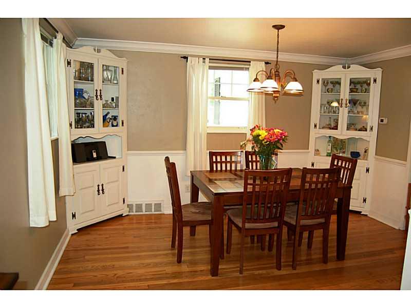 412 Nichols Road Pittsburgh, PA 15237 - Photo 9 of 25 Dining Room. *FORMAL DINING ROOM FEATURES 2 BUILT-IN CORNER CHINA CABINETS