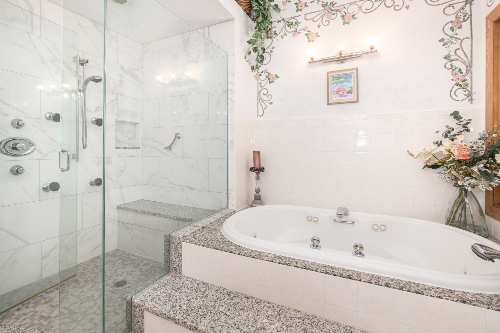 1605 South Fairview Avenue Park Ridge, IL 60068 - Photo 19 of 31 a bathroom with a tub and shower