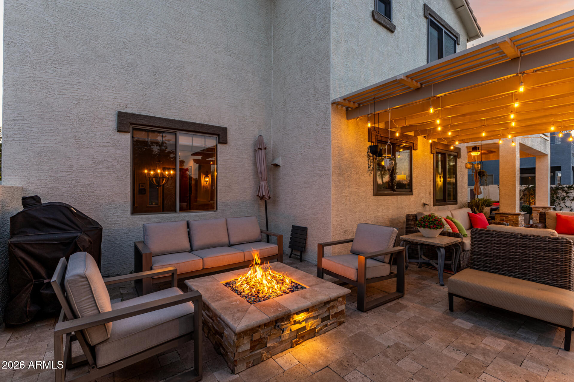 4207 South Cozy Way Gilbert, AZ 85297 - Photo 44 of 58 Cozy up around the Gas F/P