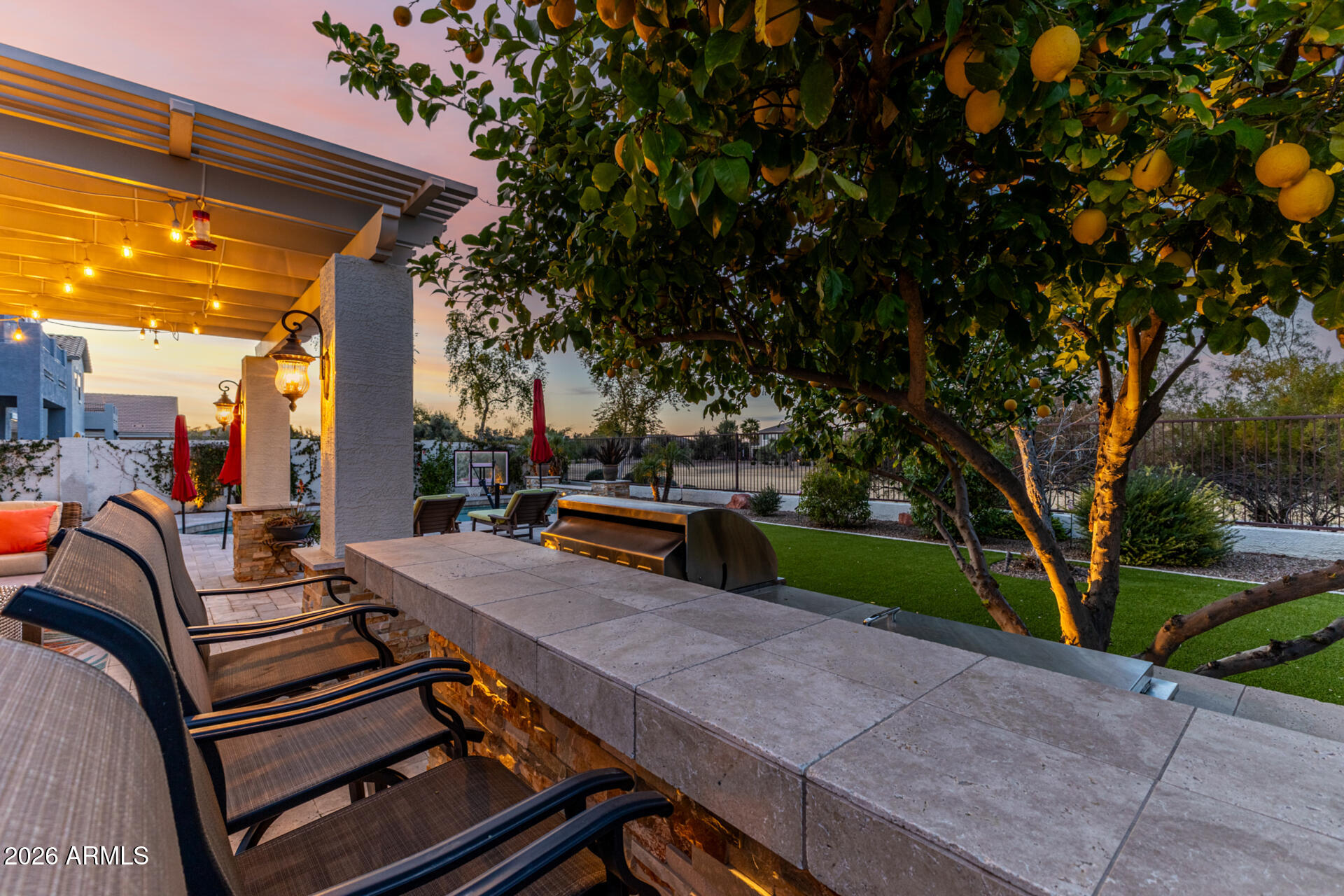 4207 South Cozy Way Gilbert, AZ 85297 - Photo 46 of 58 Gas BBQ with Bar