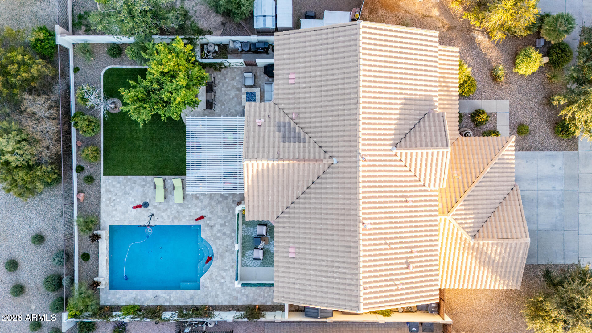 4207 South Cozy Way Gilbert, AZ 85297 - Photo 53 of 58 Top View