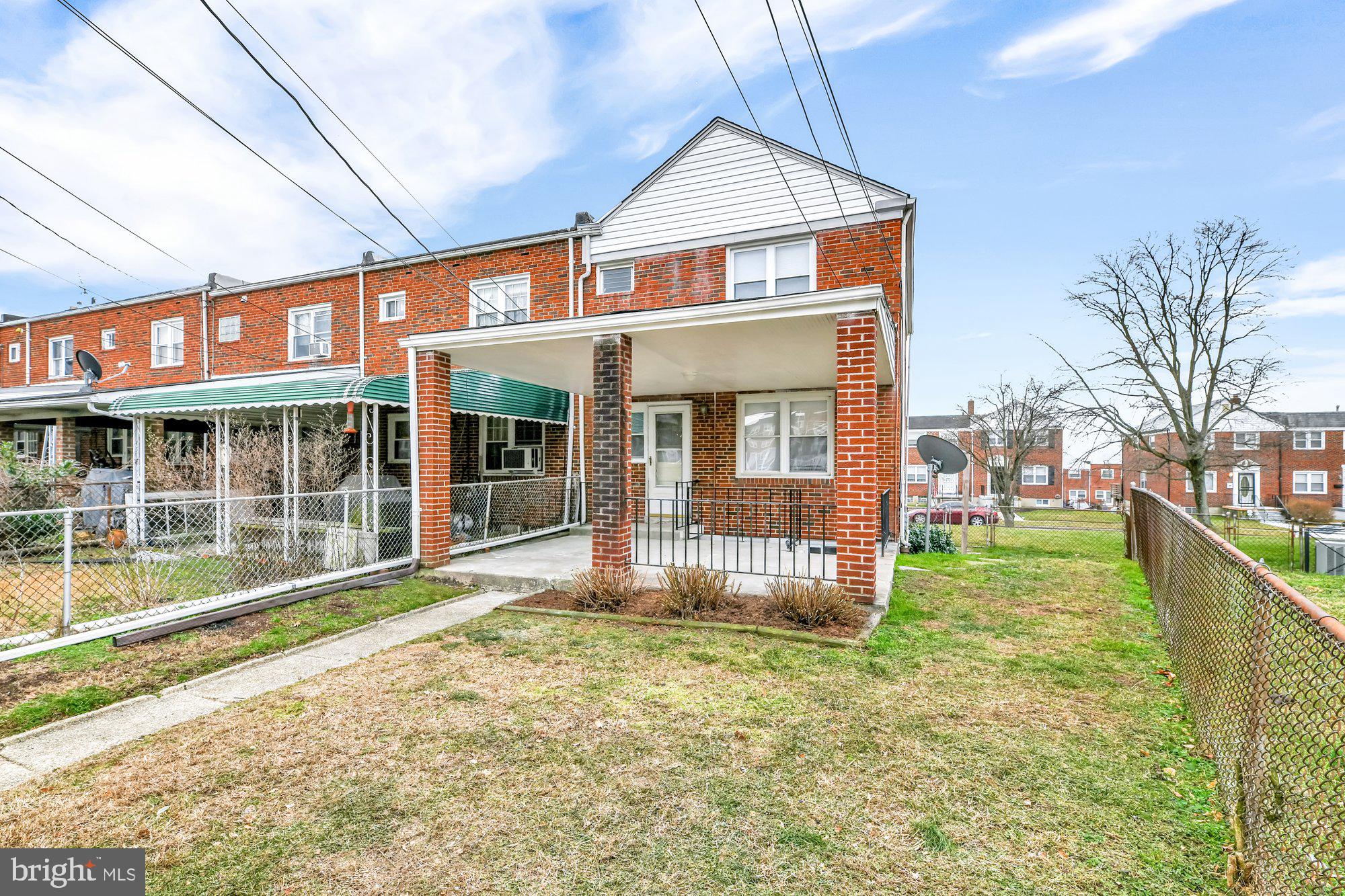 1210 Deanwood Road Baltimore, MD 21234 - Photo 33 of 33 Patio, yard space & parking all in rear!!