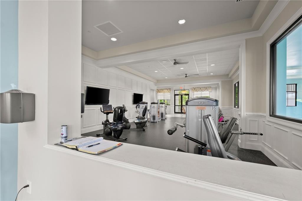 3476 Locust Cove Road Gainesville, GA 30504 - Photo 51 of 71 a view of a room with gym equipment
