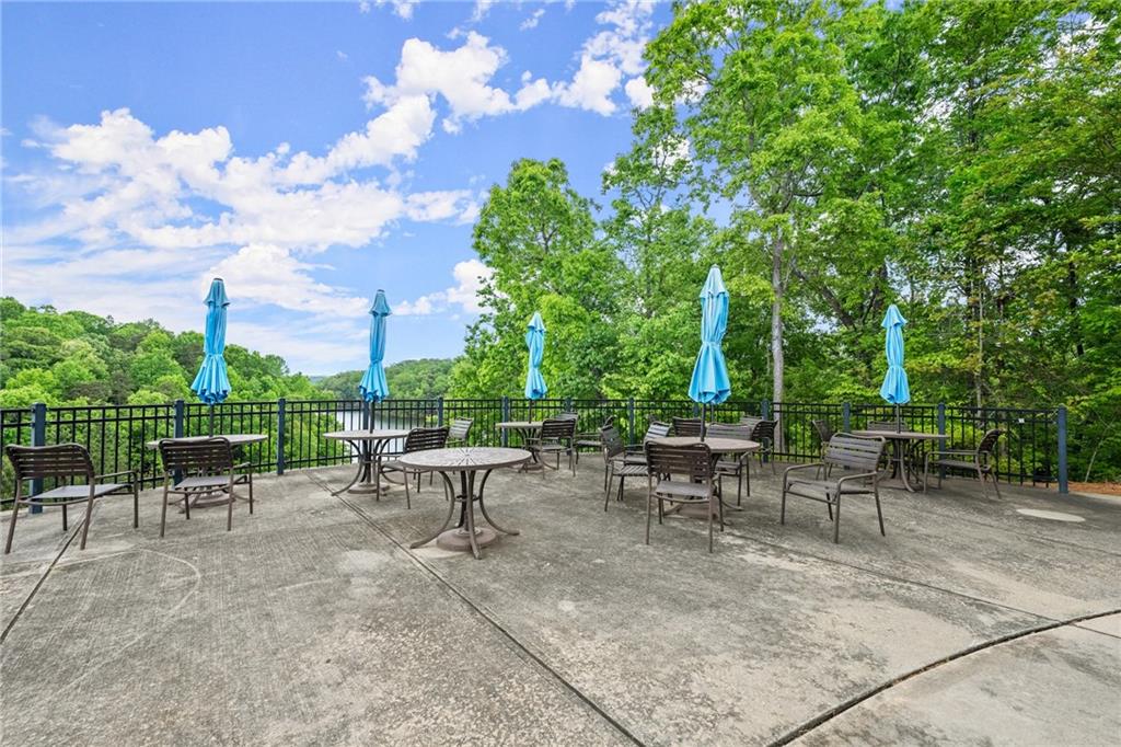 3476 Locust Cove Road Gainesville, GA 30504 - Photo 61 of 71 a view of a tables and chairs in the patio