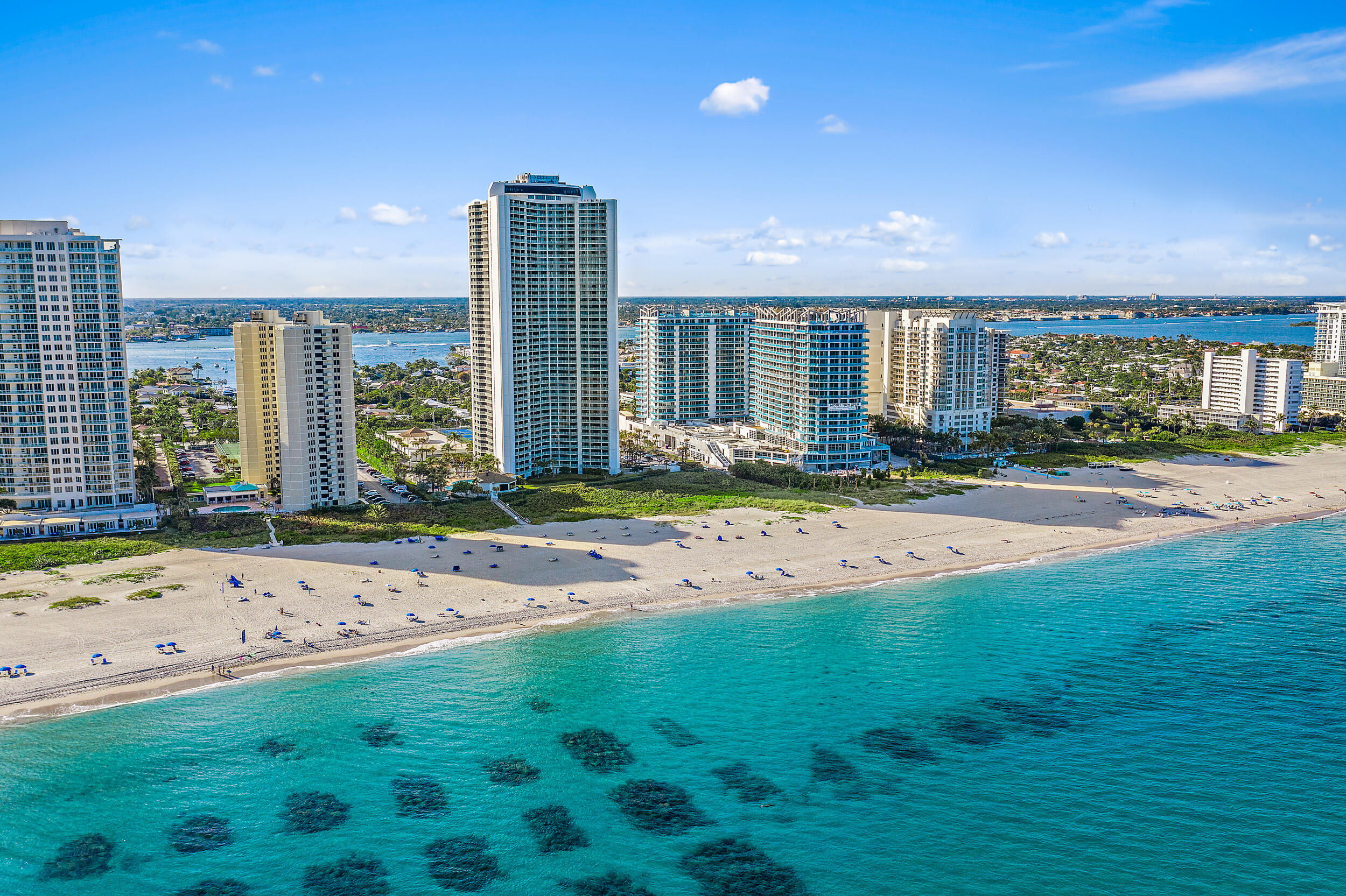 3000 North Ocean Drive, Unit 17D Riviera Beach, FL 33404 - Photo 19 of 34 a swimming pool with outdoor seating