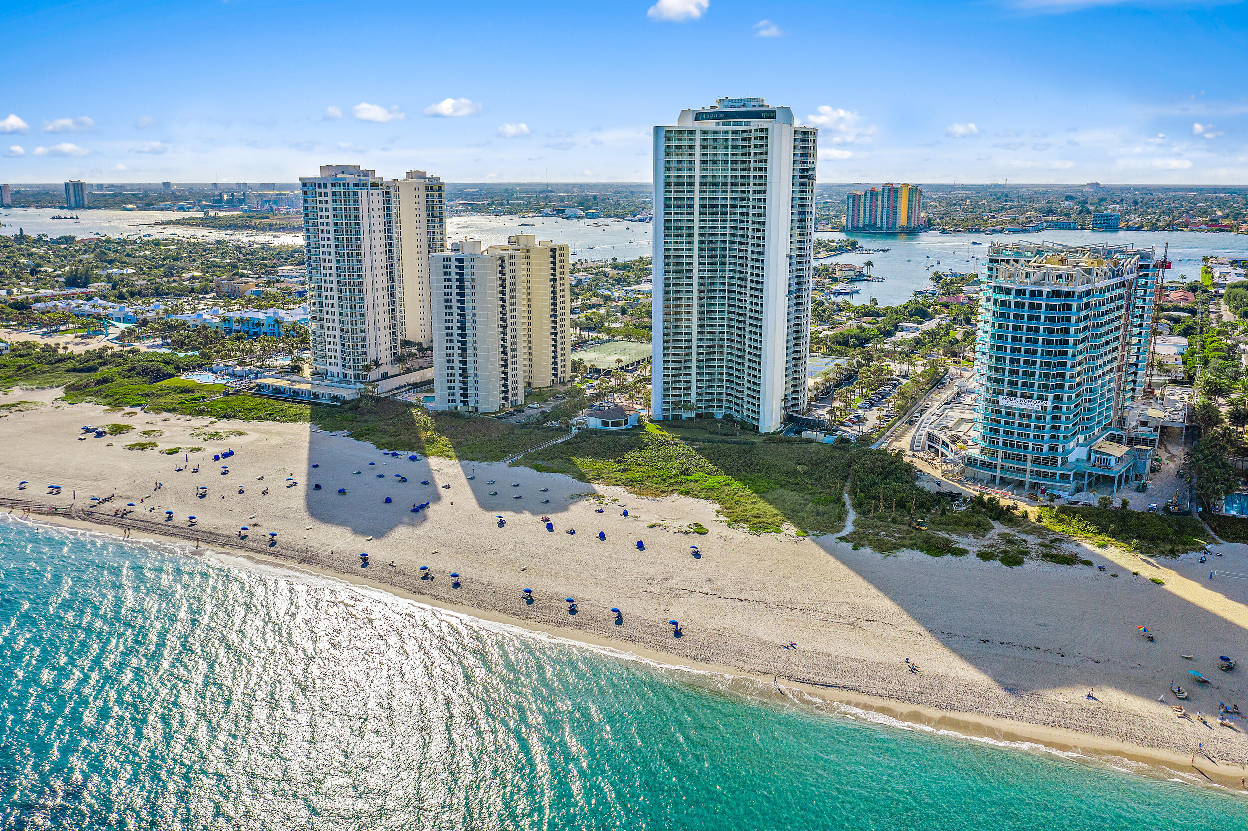 3000 North Ocean Drive, Unit 17D Riviera Beach, FL 33404 - Photo 33 of 34 a view of a city from a terrace