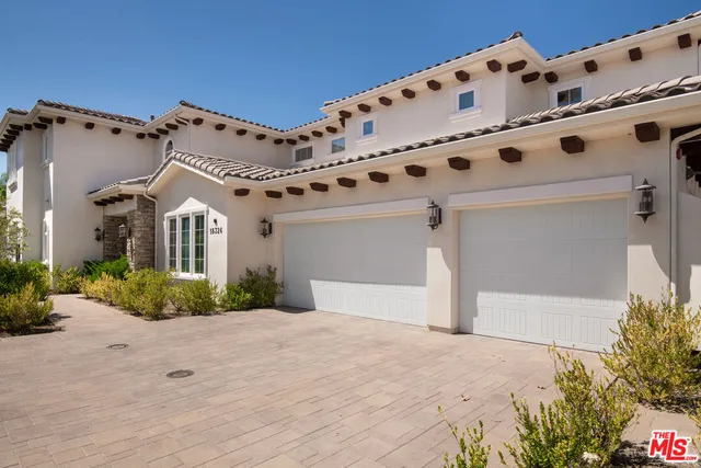 a view of a terrace with a bench