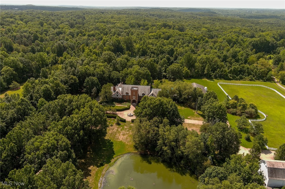 4950 West Streetsboro Road Richfield, OH 44286 - Photo 26 of 27 Aerial view featuring a water view