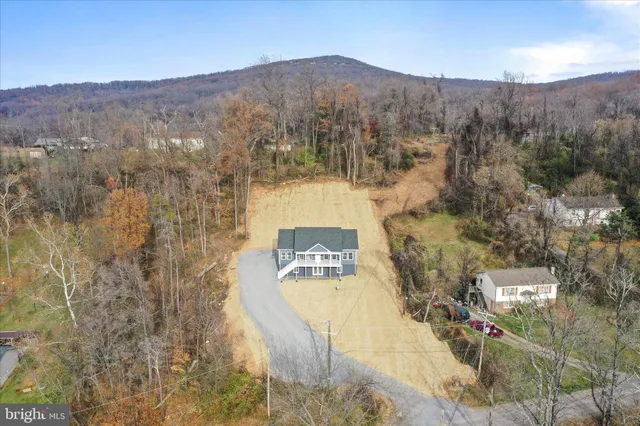 a view of a mountain view