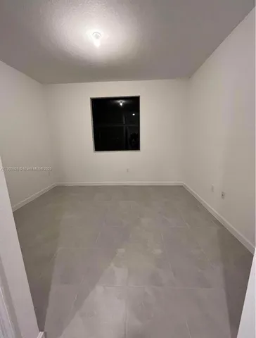 a view of a refrigerator in a storage