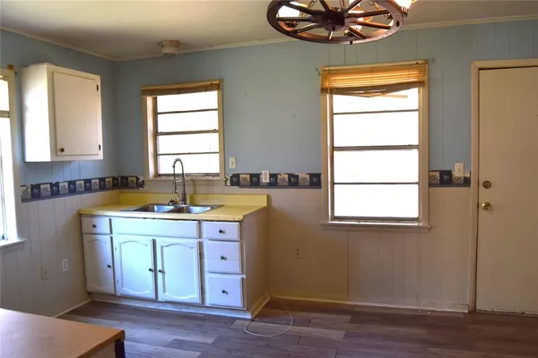 a room with storage and utility