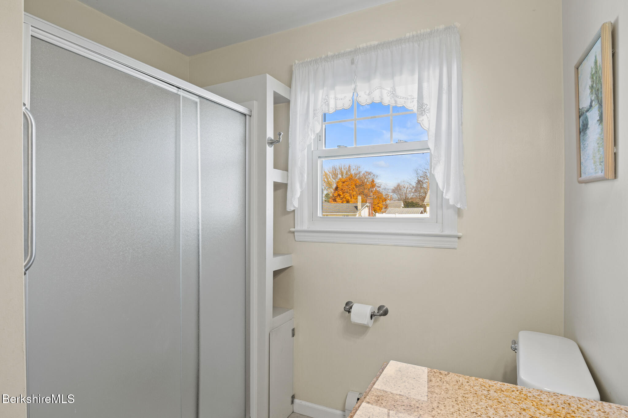 82 Quirico Drive Pittsfield, MA 01201 - Photo 11 of 30 a bathroom with a window and a shower