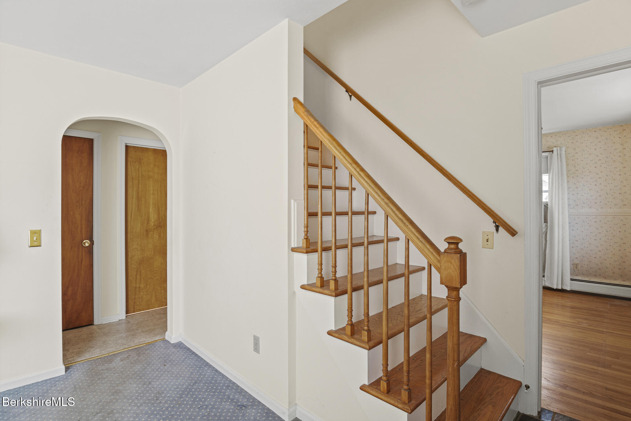 82 Quirico Drive Pittsfield, MA 01201 - Photo 12 of 30 a view of entryway with wooden floor and stairs