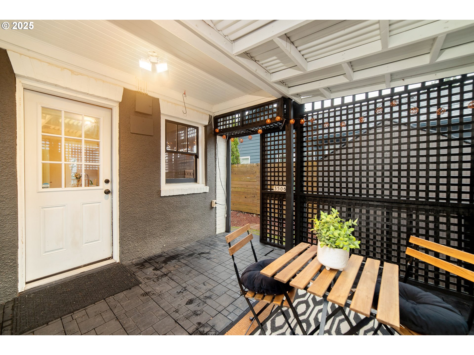 3506 Northeast 78th Avenue Portland, OR 97213 - Photo 22 of 41 a view of a patio with wooden floor