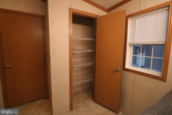 a view of front door