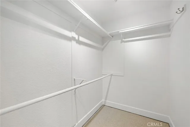a bathroom with a sink a potted plant and a shower