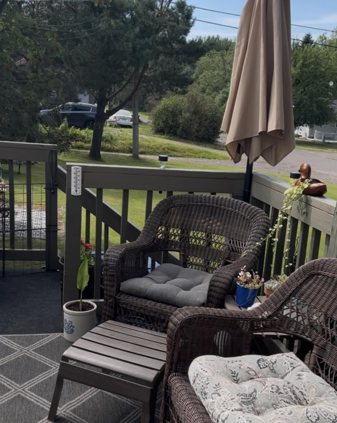 630 2nd Street Proctor, MN 55810 - Photo 28 of 28 View of wooden balcony with a deck and a sunroom
