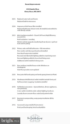 $1,075,000 | 3559 Hamlet Place, Chevy Chase, MD 20815