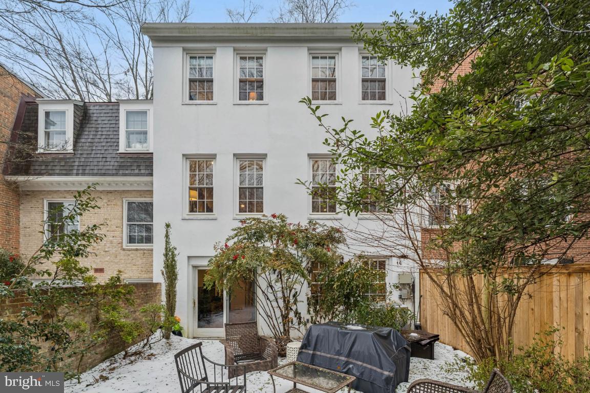 3559 Hamlet Place Chevy Chase, MD 20815 - Photo 21 of 26 a view of house with backyard and sitting area