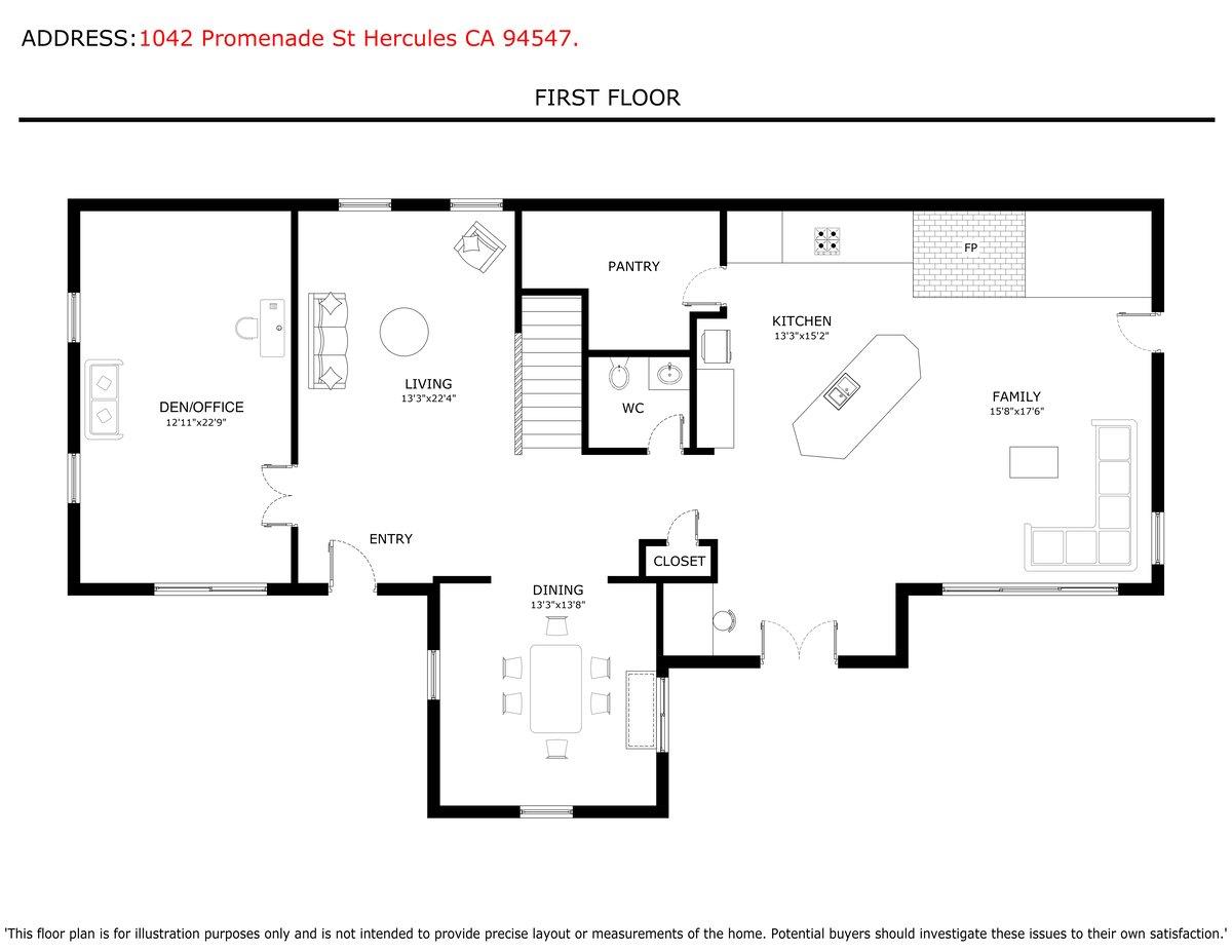 1042 Promenade Street Hercules, CA 94547 - Photo 59 of 60 a picture of a bathroom with a sink and a mirror