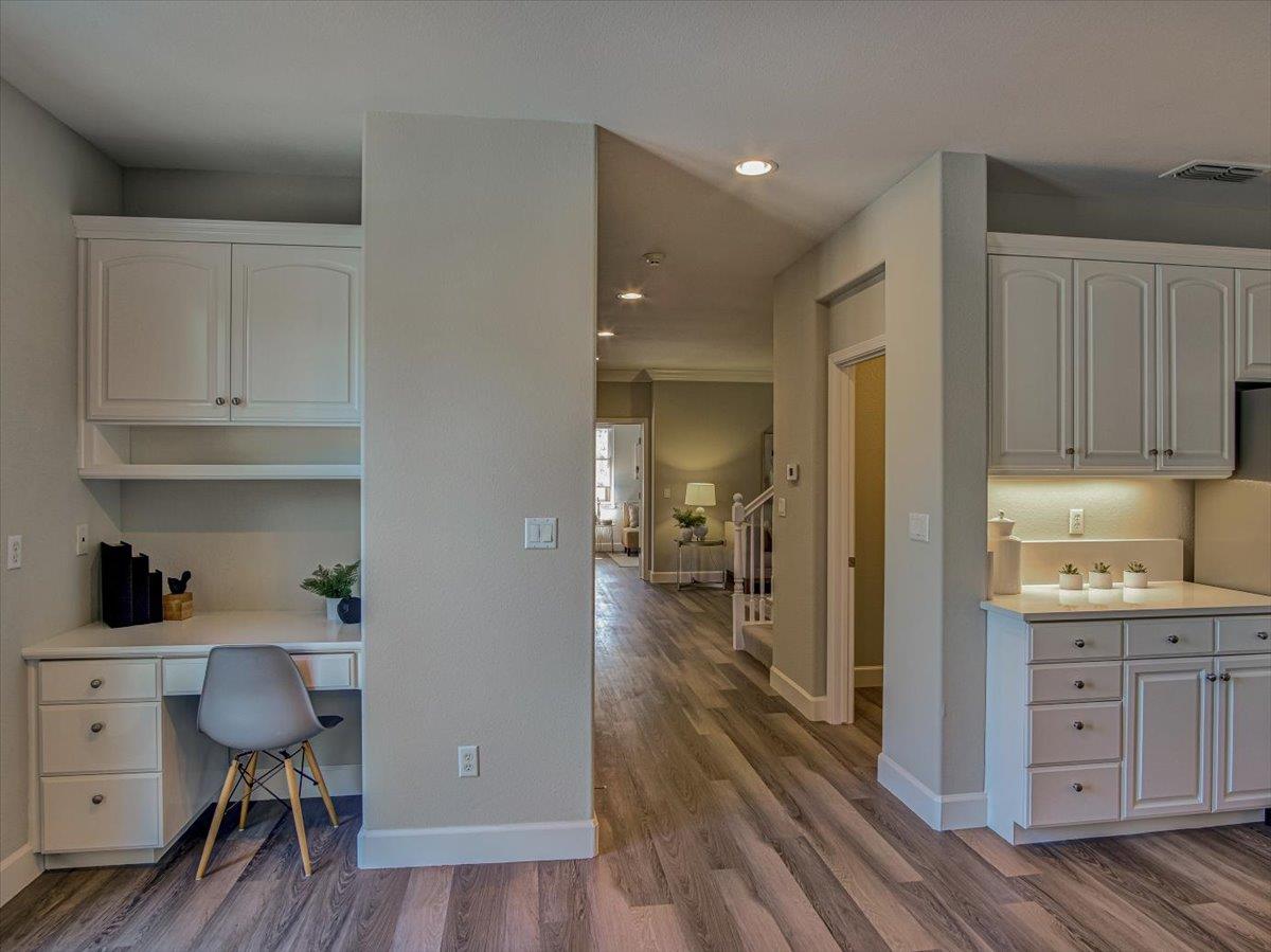 1042 Promenade Street Hercules, CA 94547 - Photo 9 of 60 a view of a kitchen from the hallway