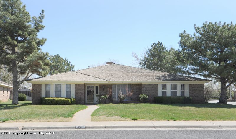 3733 Rutson Drive Amarillo, TX 79109 - Photo 1 of 35 Front
