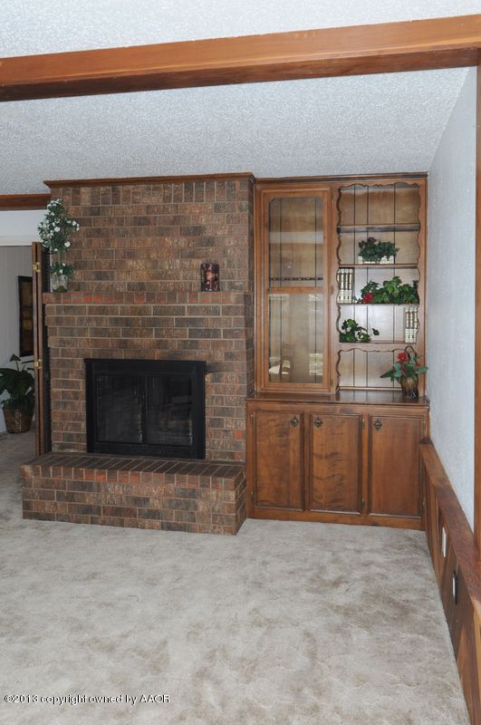 3733 Rutson Drive Amarillo, TX 79109 - Photo 24 of 35 3rd Living Room fireplace