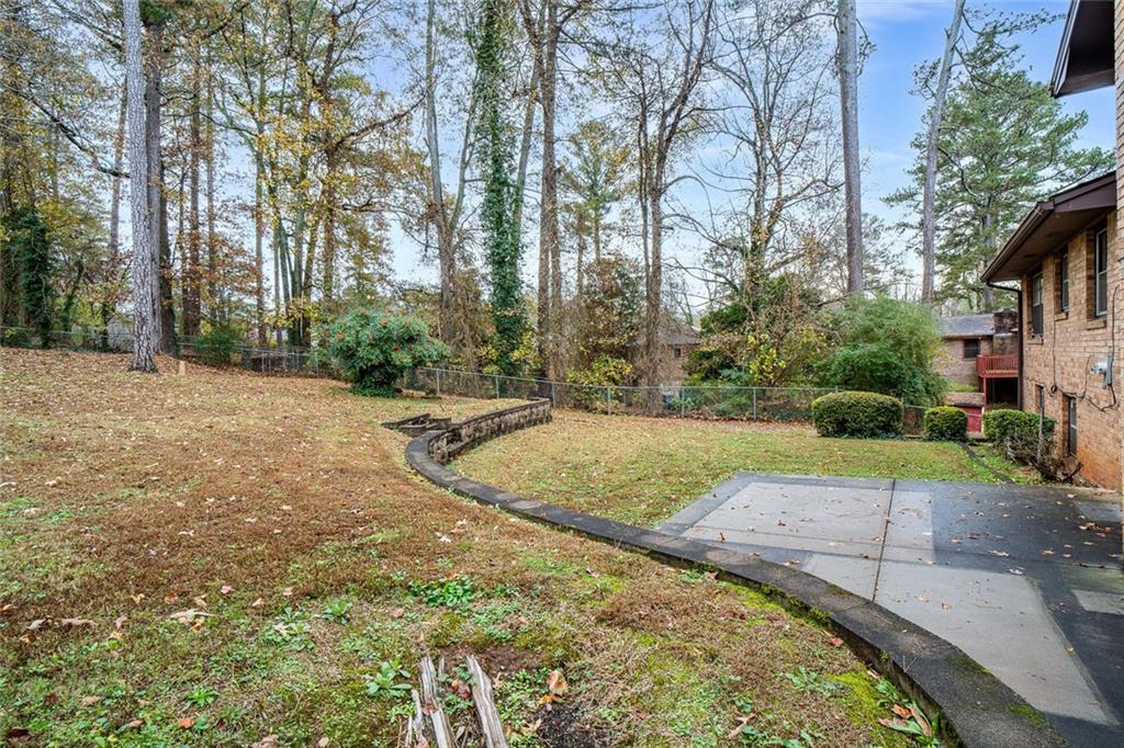 2738 Rainbow Ridge Road Decatur, GA 30034 - Photo 37 of 47 a view of a backyard
