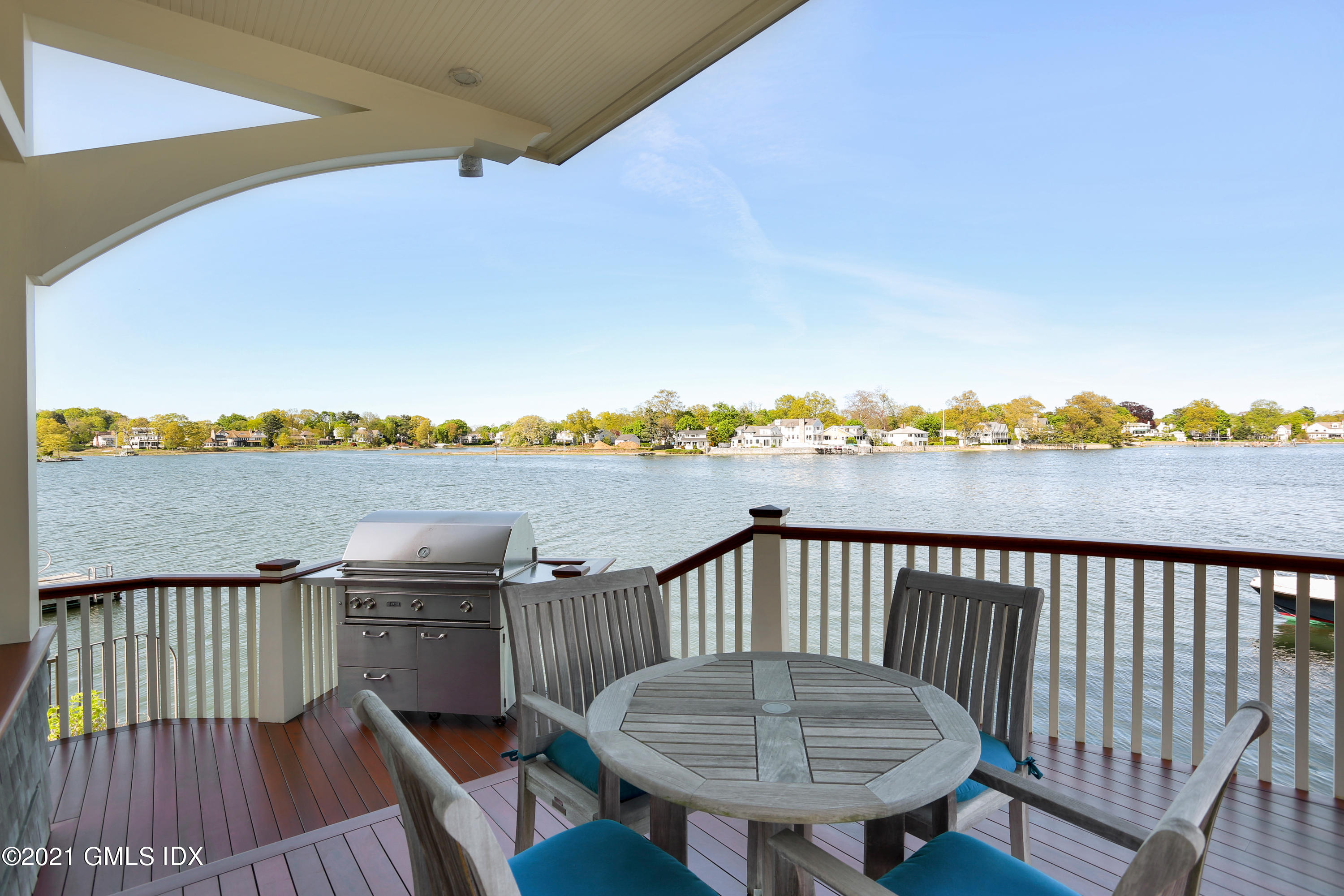 51 Willowmere Circle Riverside, CT 06878 - Photo 7 of 42 a view of a balcony with wooden floor and outdoor space