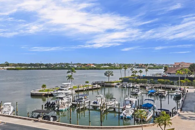 a view of a lake with a mountain view