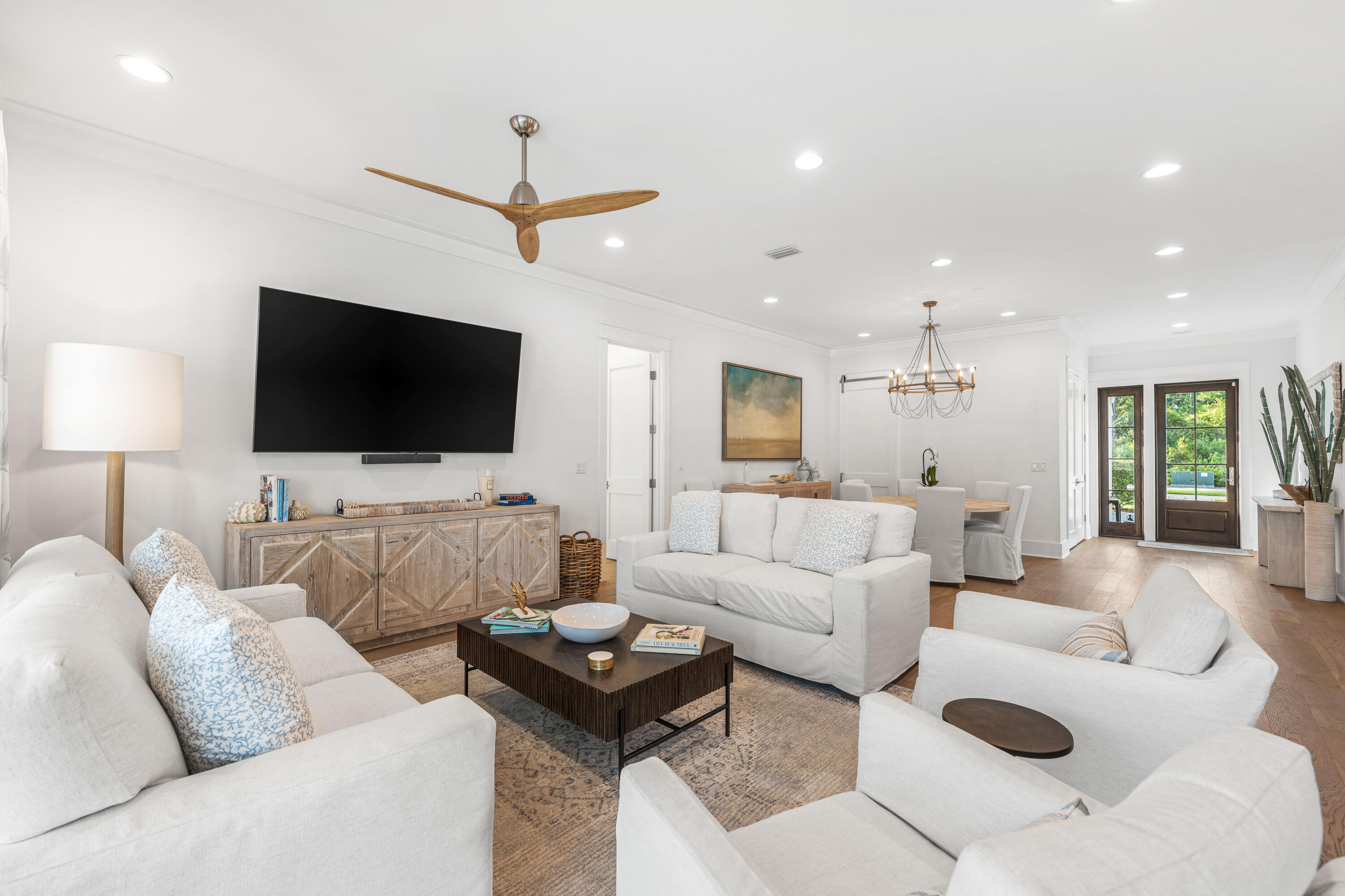 1016 Pathways Dr Inlet Beach Inlet Beach, FL 32461 - Photo 15 of 40 a living room with furniture and a flat screen tv