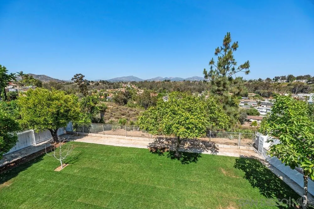 13765 Celestial Road Poway, CA 92064 - Photo 49 of 59 a view of an outdoor space and a yard