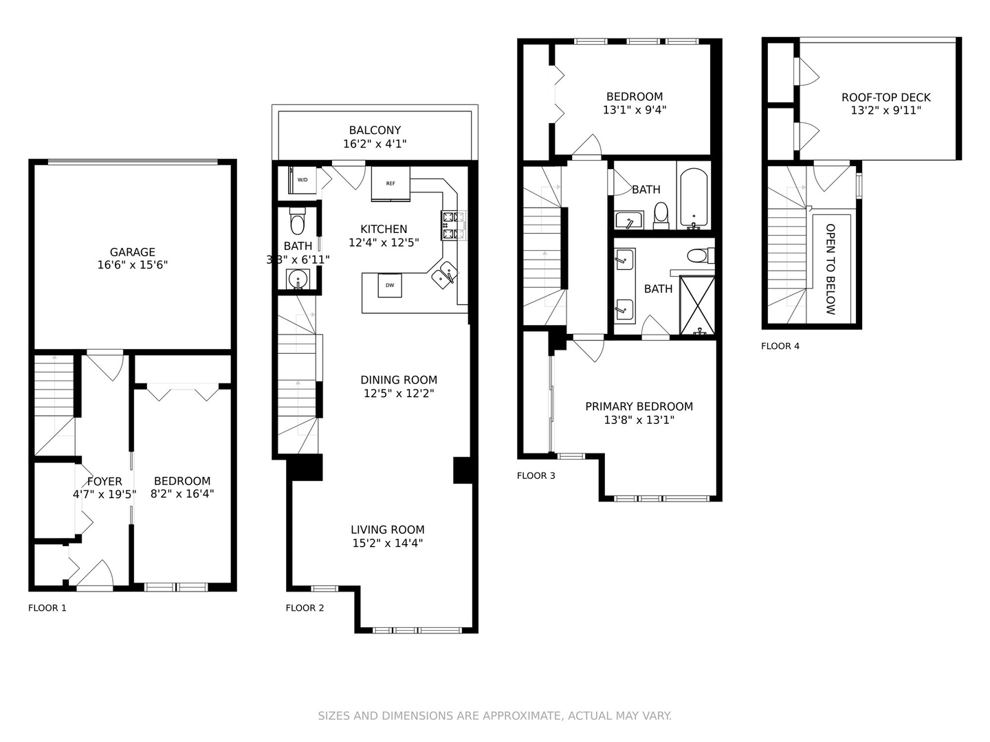 18 South Aberdeen Street, Unit 2 Chicago, IL 60607 - Photo 25 of 26 a picture of a floor plan