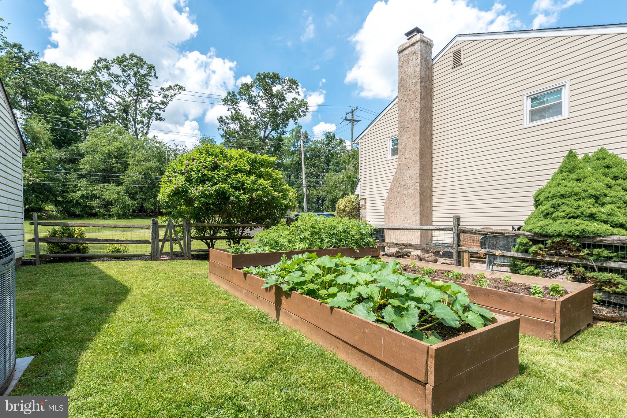 387 South Norristown Road Warminster, PA 18974 - Photo 35 of 39 Side yard garden