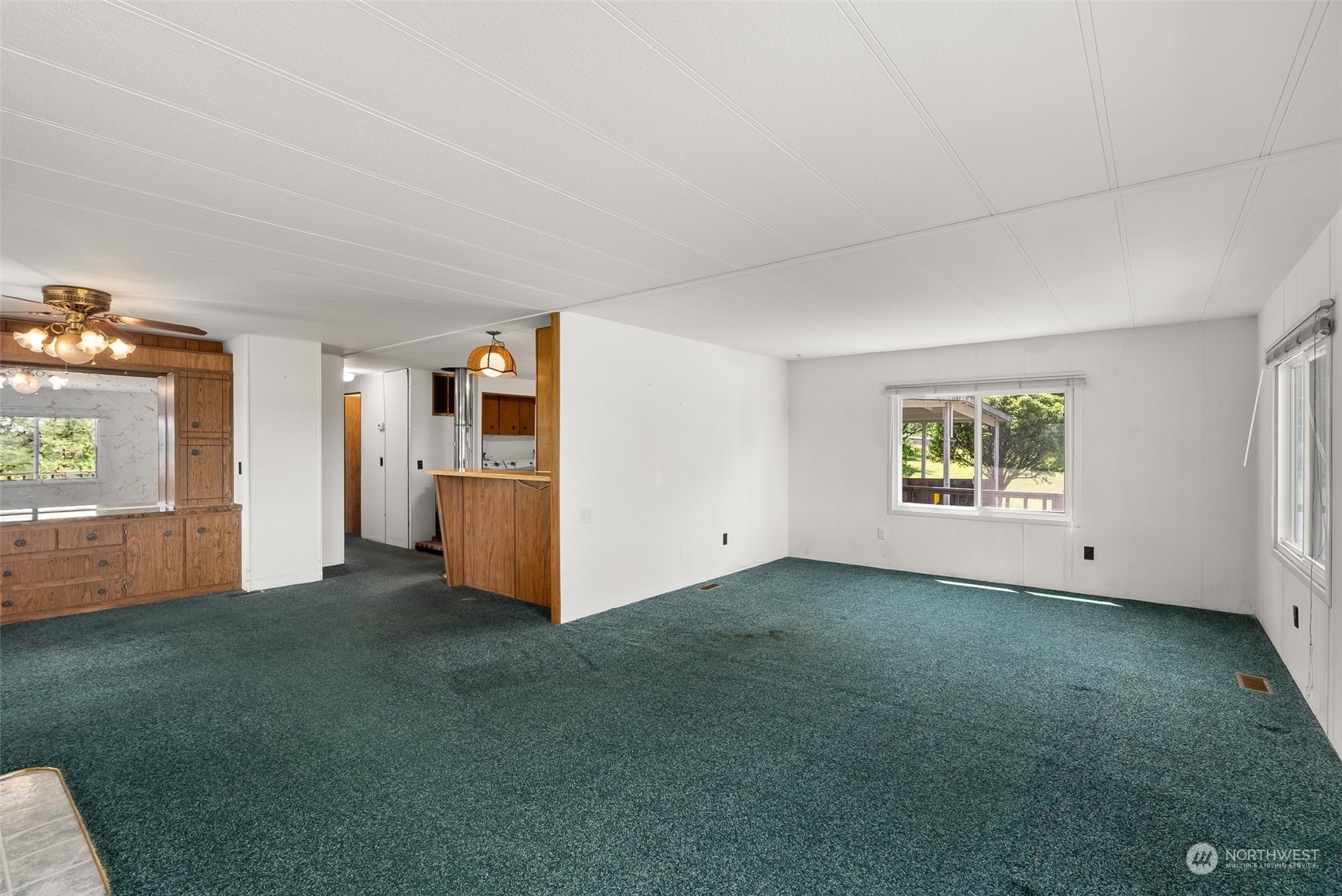 113 Coulson Road Chehalis, WA 98532 - Photo 8 of 25 a view of an empty room with a window