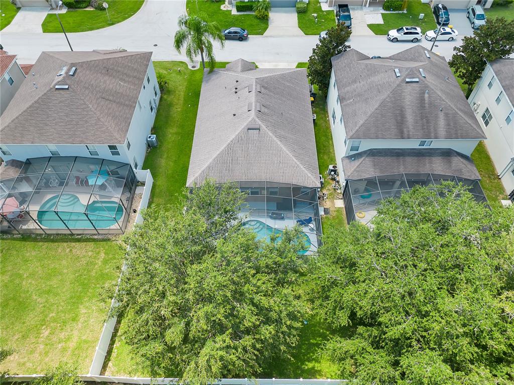 506 Kettering Road Davenport, FL 33897 - Photo 36 of 45 an aerial view of a house with pool yard and outdoor seating