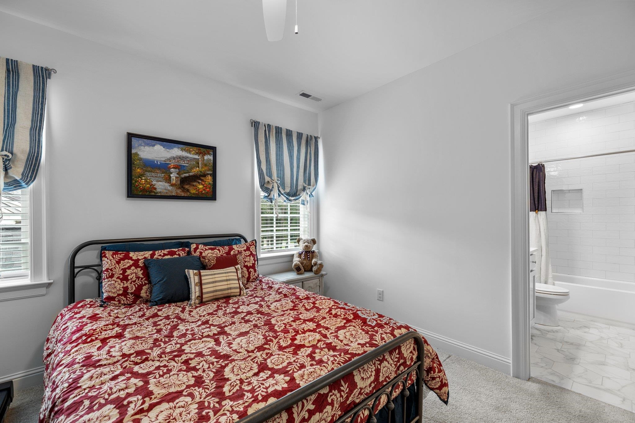 1524 Chalk Road Wake Forest, NC 27587 - Photo 40 of 63 a bedroom with a bed and a window