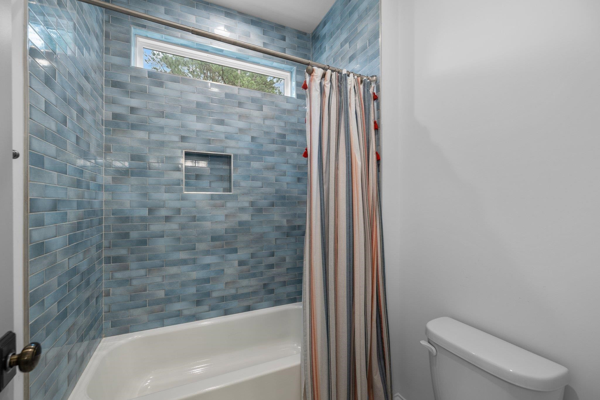 1524 Chalk Road Wake Forest, NC 27587 - Photo 45 of 63 a bathroom with a shower and a toilet