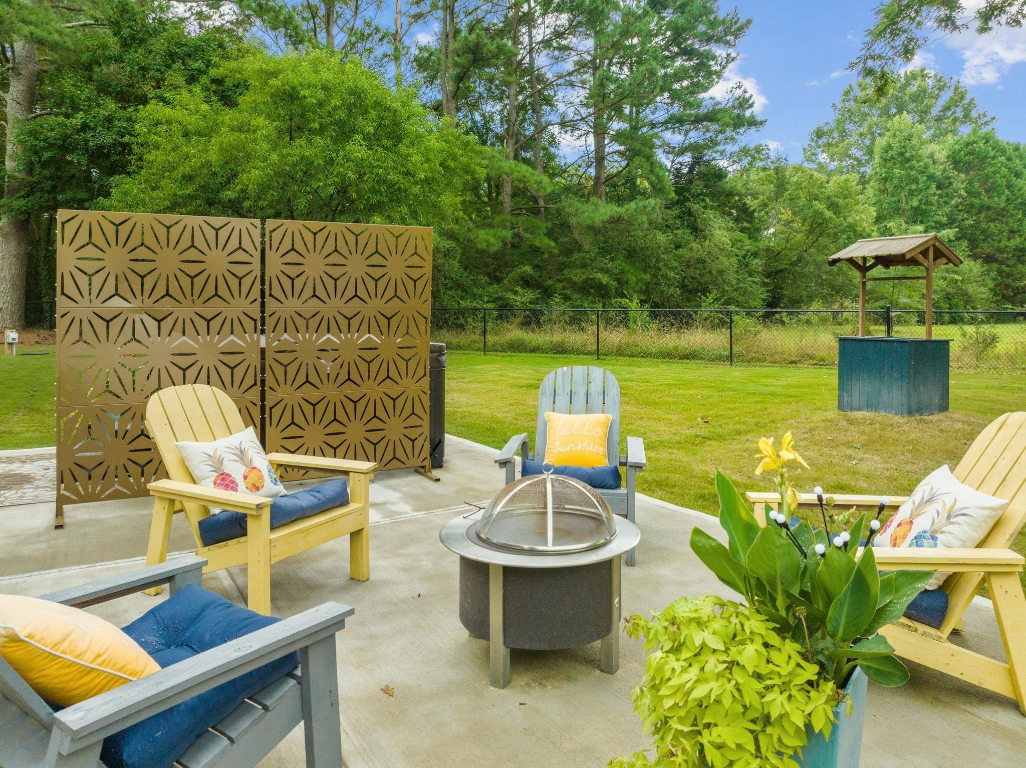 1524 Chalk Road Wake Forest, NC 27587 - Photo 51 of 63 a view of a chairs and table in the patio