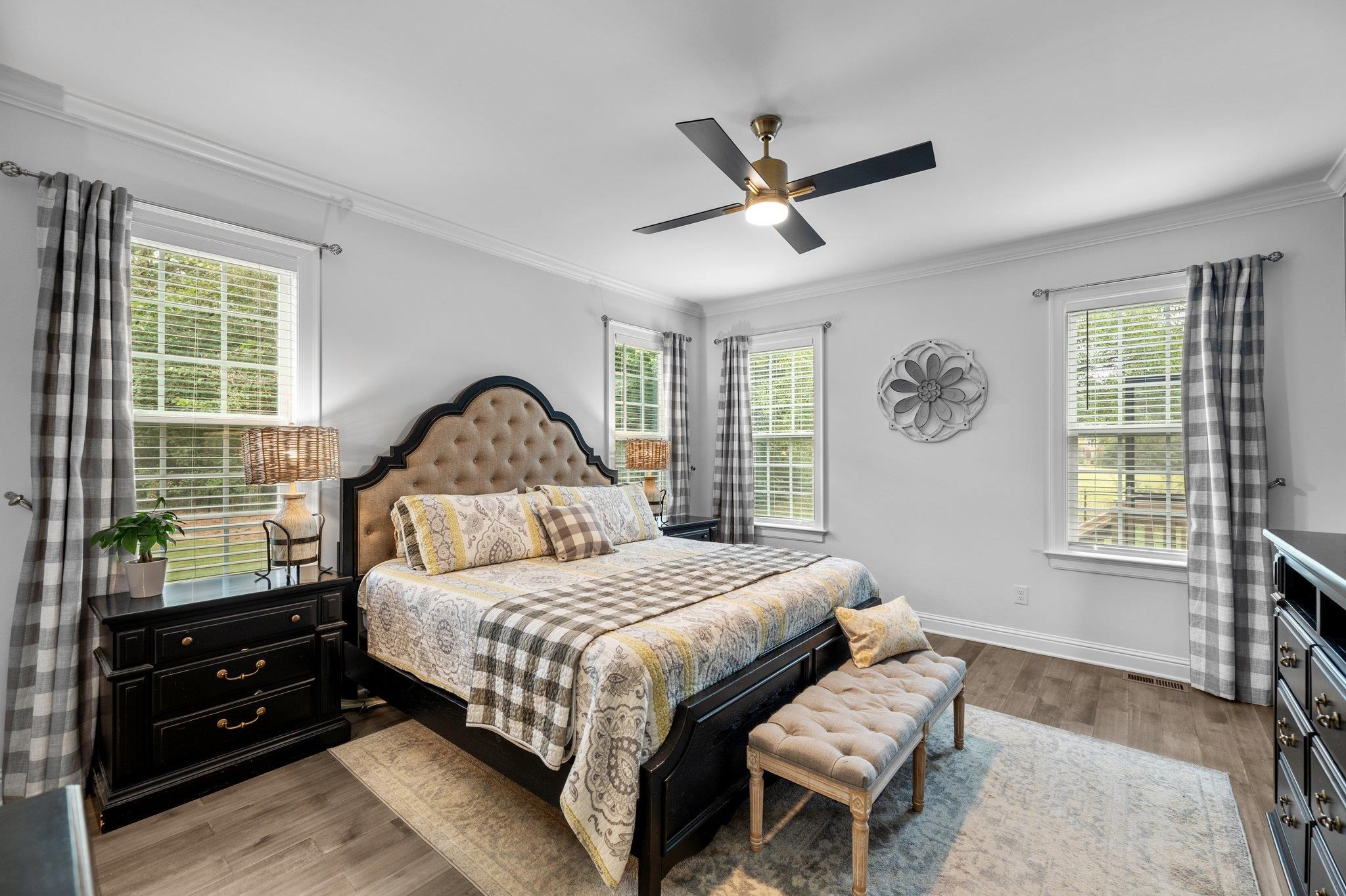 1524 Chalk Road Wake Forest, NC 27587 - Photo 10 of 63 a bedroom with a bed and a window