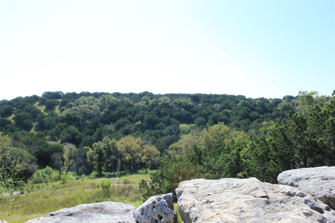 Lot 100 Saddle Ridge Drive Bertram, TX 78605 - Photo 23 of 27 a view of a lake with a mountain in the background